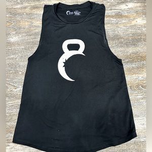 ZYIA Active Black Signature Muscle Tank/Tank Top size L